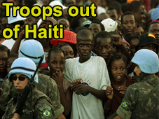 UN troops out of Haiti 