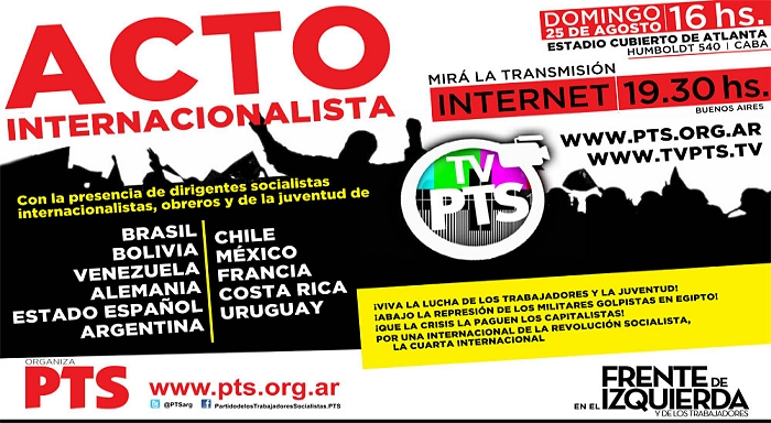 Acto Internacionalista FT-CI