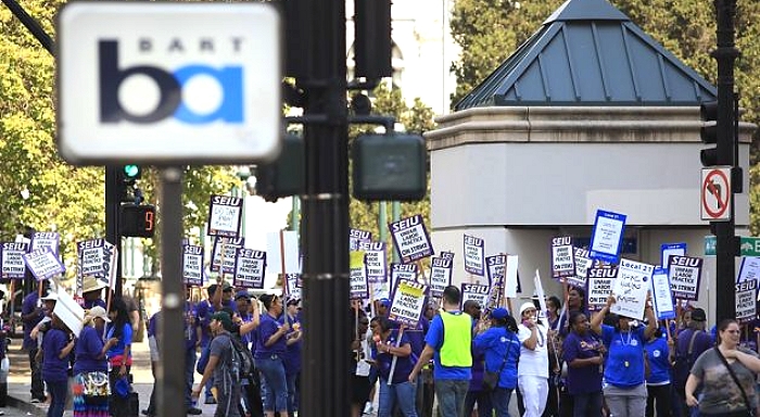 California, EEUU: Una semana de huelga de los trabajadores del transporte