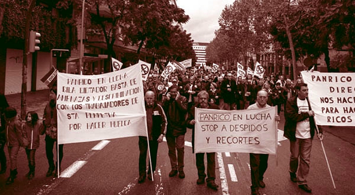 Séptima semana de huelga de los trabajadores de PANRICO