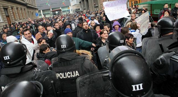 Días de furia en Bosnia