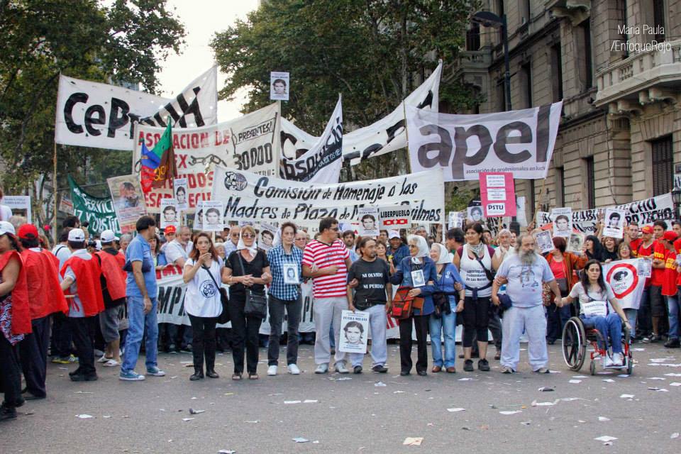 Argentina: March24-The plazas and streets belong to the fighters and the left