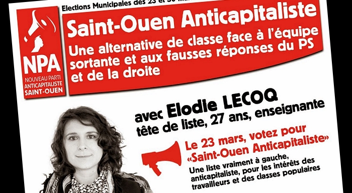 Premier bilan de la campagne menée par « Saint-Ouen Anticapitaliste »