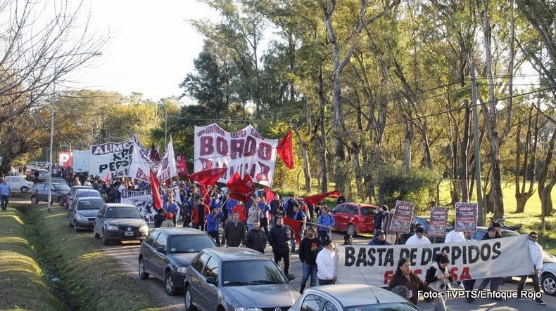 Basta de despidos y suspensiones. Apoyo a los que luchan