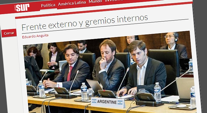 Frente externo y gremios internos