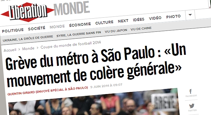 Grève du métro ã São Paulo : « Un mouvement de colère générale »