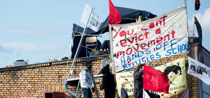 2.000 SchülerInnen und Studierende solidarisch mit dem Kampf der Geflüchteten