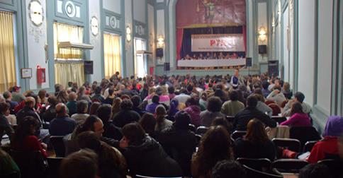 XIV CONGRESS of the Partido de los Trabajadores Socialistas (PTS)