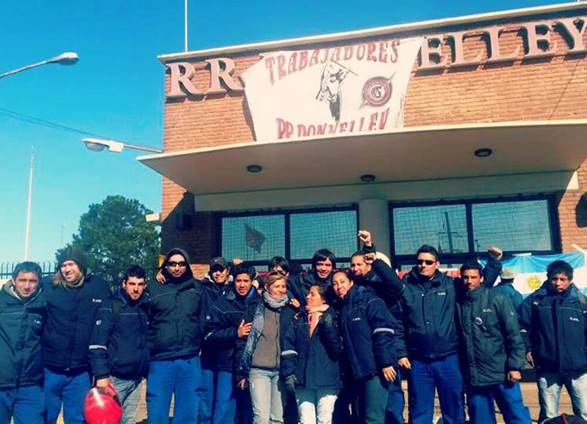 Obreros y obreras de LEAR y de Donnelley convocan a encuentro de trabajadores en lucha