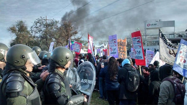 Lear: Mobilization from the Panamericana highway to downtown Buenos Aires