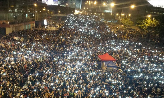 Hong Kong « in the mood for Occupy » : les parapluies à l’offensive !