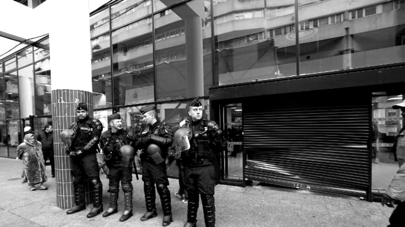 Militarisation de Saint-Denis (93) pour empêcher la mobilisation de la jeunesse des quartiers populaires