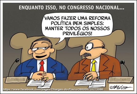 Reforma política? Lutemos para acabar com os privilégios