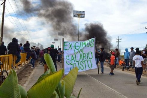 Revuelta de jornaleros de San Quintín es reprimida por el gobierno mexicano