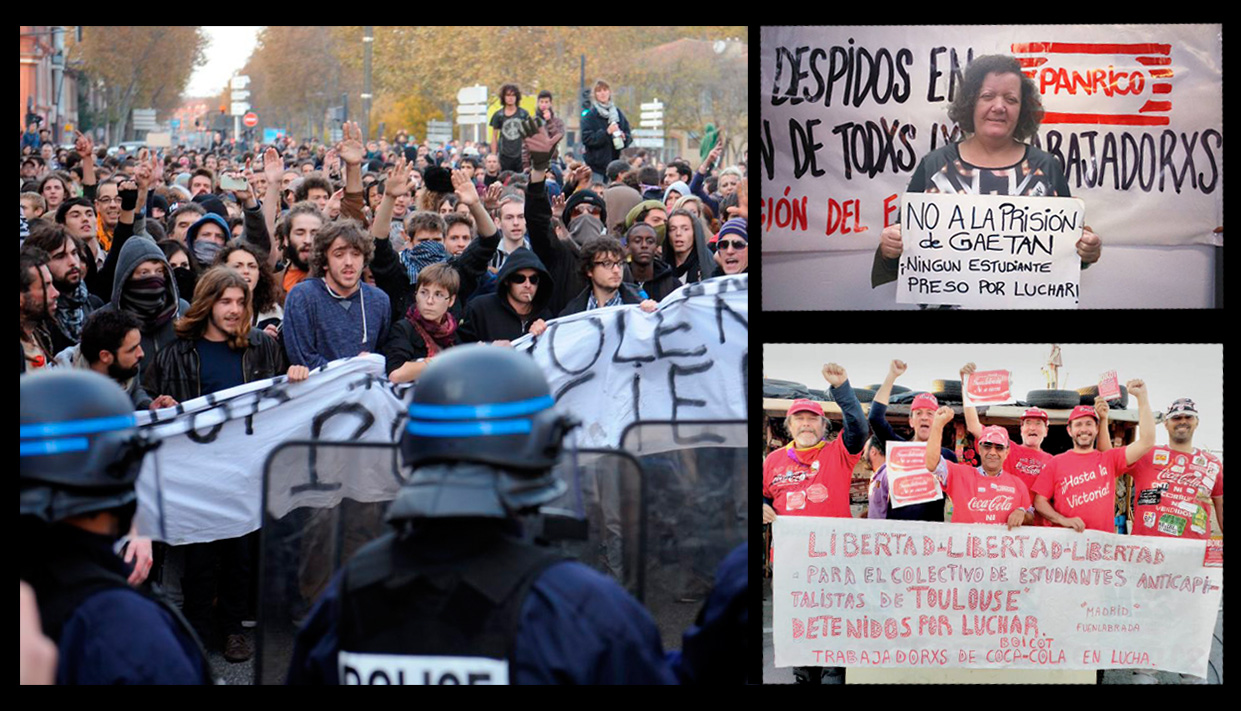 Pas de prison pour Gaëtan et tou-te-s les manifestant-e-s condamné-e-s !