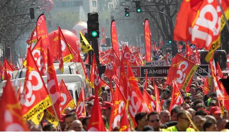 9 avril. Première véritable journée de mobilisation contre Hollande
