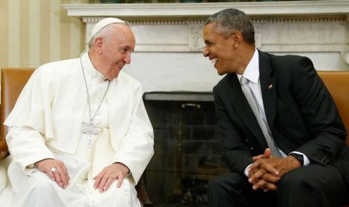 Francisco muestra al mundo su alianza con Obama