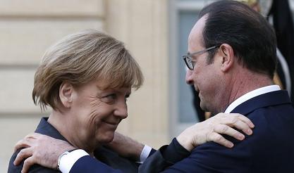 Hollande et Merkel au parlement européen. Un couple à l’unisson ?