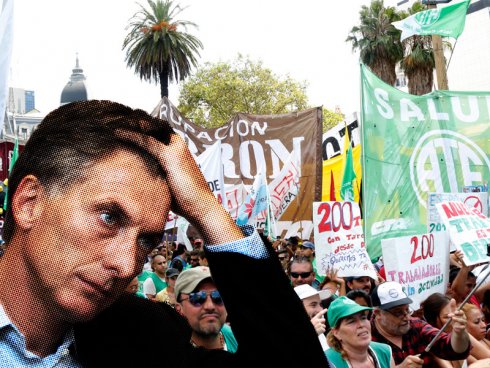 Macri y un baño callejero de realidad