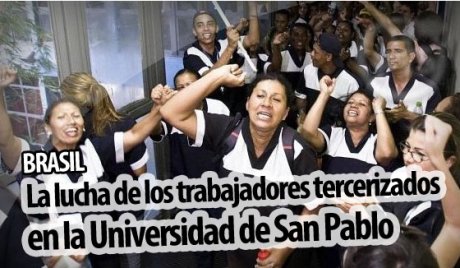 Brasil: la lucha de los trabajadores tercerizados en la Universidad de San Pablo