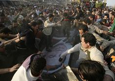 Luchas obreras golpean al gobierno de Mubarak