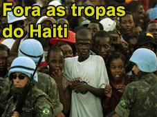Fora as tropas da ONU do Haiti