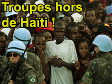 Troupes de l’ONU hors de Haïti !