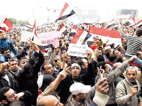 Perspectivas del proceso revolucionario en Egipto  después de la caída de Mubarak