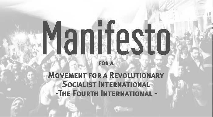 For a Movement for a Revolutionary Socialist International – The Fourth International