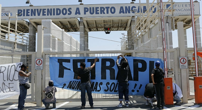 Chile: Nuevamente los portuarios ¡Viva la huelga!