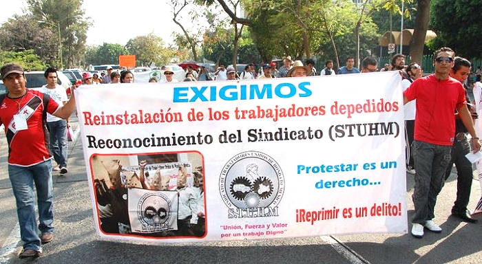 Firmá en solidaridad con los trabajadores del STUHM-Sindicato de Trabajadores Unidos de Honda de México
