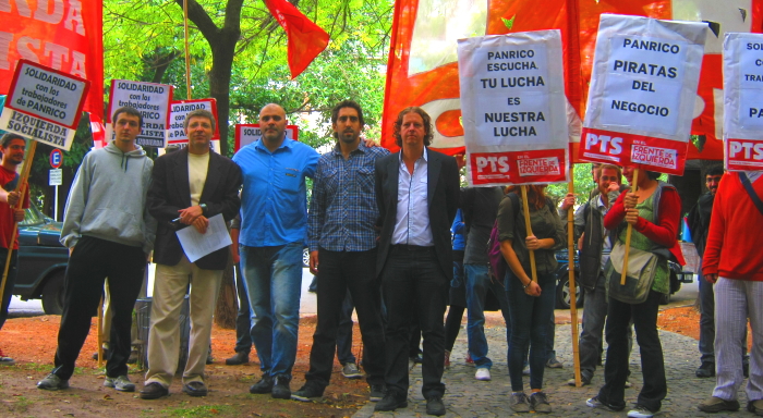 Argentina: Concentración en embajada del Estado español en apoyo a trabajadores de Panrico Barcelona