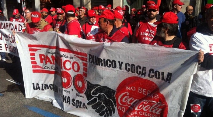 Madrid: Con Trabajadorxs de Panrico Frente a la Audiencia Nacional