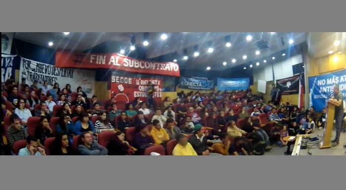 Importante Acto Unitario en Chile: ¡No más ataques anti-sindicales!