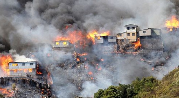 Chile: Ante el incendio en Valparaíso