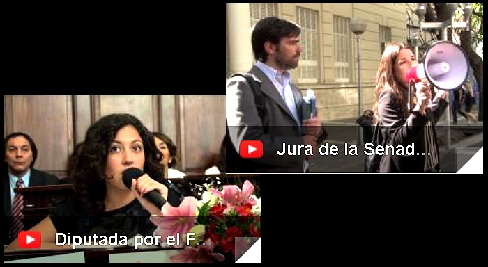 Noelia Barbeito y Cecilia Soria, dirigentes del PTS, Senadora provincial y Diputada provincial por el FIT en Mendoza