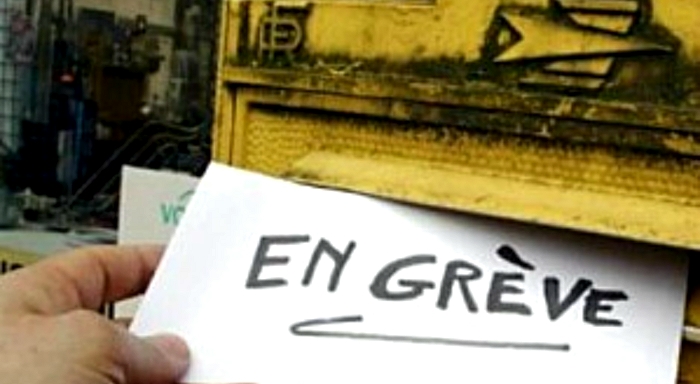 ¡Todo el apoyo a la Huelga en el Correo en el departamento parisino 92!
