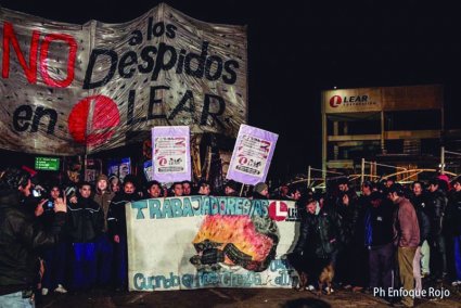 Se profundiza el conflicto de LEAR