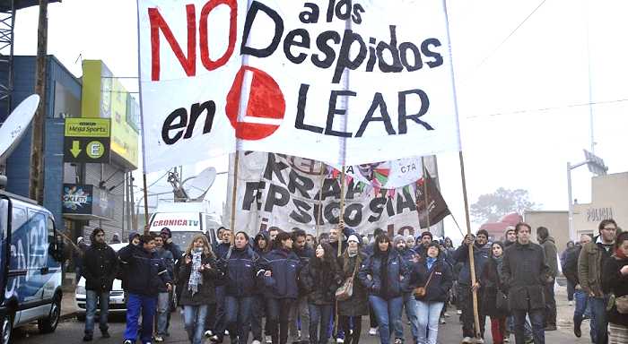 Argentina: Despidos masivos en Lear