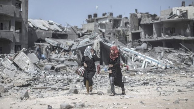 Tregua y retirada israelí de la Franja de Gaza