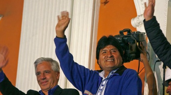 El triunfo Evo Morales