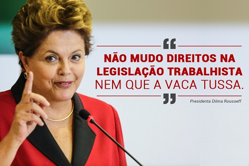 Dilma Rousseff mostra o que significa ser “mal menor”