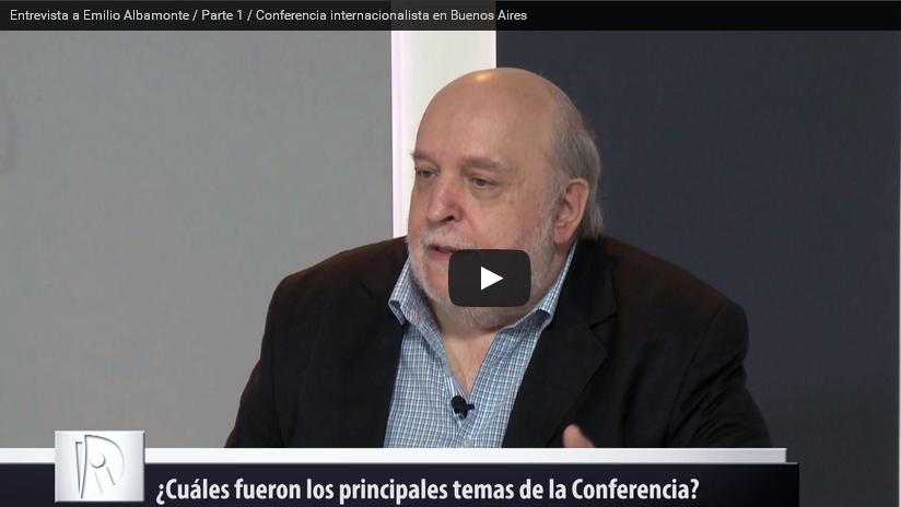 Conferencia internacionalista en Buenos Aires