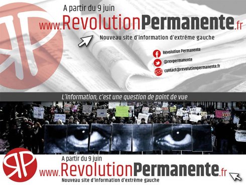 Revolutionpermanente.fr: el 9 de junio se viene el nuevo portal diario de izquierda en Francia