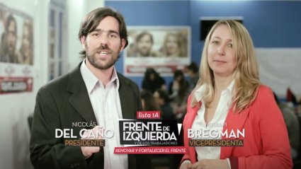 La lista del Frente de Izquierda encabezada por Nicolás del Caño difunde sus primeros spots de campaña